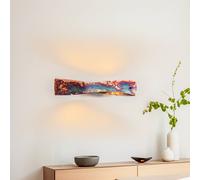 Quitani Baloria LED wall light, colourful/oxidised
