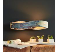 Quitani LED wall light Lian, oxidised, dimmable