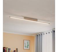 Quitani Talon LED ceiling light, aluminium/natural anodised finish