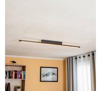 Quitani Talon LED ceiling light, black anodised