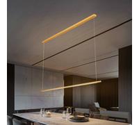 Quitani Talon LED hanging light brass anodised 32W