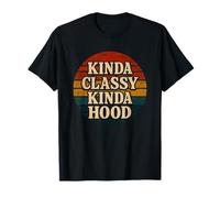 Quite Classy Kinda Hood Retro Vintage Graphic Design T-Shirt