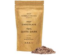 Quite Dark 70% Hot Chocolate Flakes - 200g, Makes 6 Servings