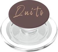 Quito Ecuador Vintage elegant design PopSockets PopGrip for MagSafe
