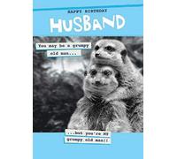Quitting Hollywood Husband My Grumpy Old Man Humour Birthday Card Funny Cards KA3278B