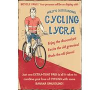 Quitting Hollywood Willy's Cycling Lycra Humour Birthday Card Funny Cards AO2015