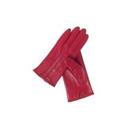 Quivano Womens Leather Gloves - Classic Style With Soft Fabric Lining
