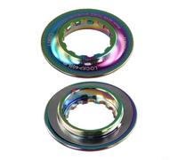 QuivyLivy Aluminium Alloy Centre Lock Disc Brake for rotor Locking | Lightweight, High Strength, Internal Mount for 9/12/15mm Thru Axle Hubs