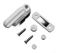 QuivyLivy Aluminum Alloy T-Lock Casement Window Latch for PVC - Self-Tapping Security Lock Compatible with Inward & Outward Opening, Anti-Wear(A sku)(A)