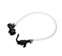 QuivyLivy Beer Line Tool Set With Picnic Tap For Ball Lock Cornelius Keg, Homebrew Carbonation Equipment Kit, Pvc Tubing 20/40 Inch With Stainless Steel Hose Clamps(40in)