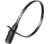 QuivyLivy Bicycle Cable Lock, 180Kg Break Strength Zinc Alloy