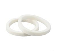 QuivyLivy Bike Fork Sponge Foam Rings Oil Seal, Yellow Sponge Material For Rockshox Front Fork Lubrication And Dirt Absorption, 30Mm-40Mm Inner Diameter, 2 Pcs(36mm)