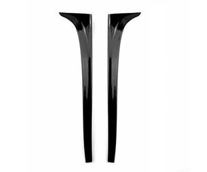 QuivyLivy Carbon Fibre- Rear Window Spoiler for VW- Golf- 6 MK6 | VW- Golf- 2008 2013 Styling, Carbon Fibre- Look Decal, Black Glossy Exterior Moulding, Rear Quarter Panel Accessory,
