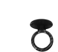 QuivyLivy Carbon for fibre Ignition Cover QuivyLivy Carbon for | 4X4cm, Quality Carbon Fiber Material, For Car Dashboard Engine Start Stop Switch, Sl lack Trim