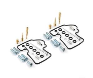 QuivyLivy Carburetor Repair Kit for Kawasaki KFX700 V-Force 2004-2009 | Brass Carb Repair Set 2004-2009, for atv Fuel Delivery Maintenance Kit, Carburetor Diaphragm And Jet Kit, for quad Bike