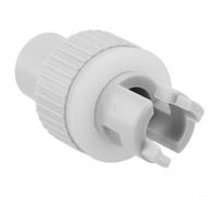 QuivyLivy Inflatable Boat Valve Adapter, Air Pump Connector, Canoe Hose Fitting Attachment, Rafting Dinghy Pump Coupler, Fishing Boat Inflation Nozzle, (Grey)