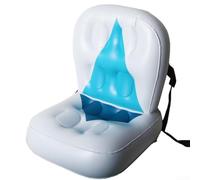QuivyLivy Inflatable for kayak Seat with Backrest for Aqua Marina