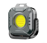 QuivyLivy Magnetic Underbonnet Lamp, Portable Inspection Flashlight, Magnetic Work Light, Rechargeable Cob Torch, Tripod Mount Work Light, Waterproof Camping