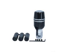 QuivyLivy Metal Gear Shift Knob Universal- Shifter- Head for Auto | Automatic Transmission Knob, Manual Gear Stick- Top-, Alloy Shift Lever Button, Car Interior Modification-, Red Blue