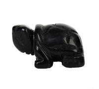 QuivyLivy Natural Crystal- Turtle Figurine Feng Shui Wealth Statue