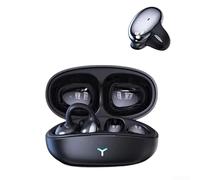 QuivyLivy Open Ear Headphones Wireless Clip On Bluetooth- 5.3 Sport | Bluetooth- 5.3 Sport Headset, Running Earphones No Fall-, Touch Control Music Player, Type- C- Fast Charging Buds-,