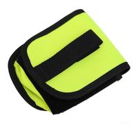 QuivyLivy Quick Release Weight Pocket, Diving Weight Bag For Backplate, 1050D Nylon Dive Weights, Scuba Trim Pocket 2kg, Underwater Ballast Pouch, Technical(Fluorescent Yellow)
