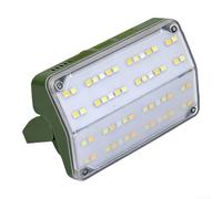 QuivyLivy Rechargeable Camping Lantern with 7 Lighting Modes, Compact Card Light with 90° Adjustable Angle, Portable LED Flashlight for Outdoor Hiking(Green)