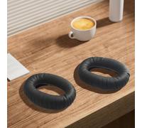 QuivyLivy Replacement Ear Pads Cushions For Sony Wh-1000Xm2 And Mdr-1000X Headphones, Soft Protein Leather Foam Earmuffs, Easy Install Audio Accessories(BLACK)
