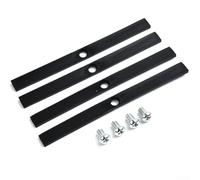 QuivyLivy Roof Rail- Cover Replacement for Vauxhall Opel- Astra- H- with | Vauxhall- Opel- Rack Lid, Roof Rack Mounting Bolts, Hex Head Security Screws, Car Roof Trim Caps-, External Roof Fitting