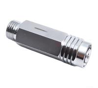 QuivyLivy Scuba Regulator Adapter Low Pressure One-Way Connector Fitting 3/8-24 Thread for Diving Equipment Secure Leak-Free Copper Construction Reliable(9/16-18 * 2)
