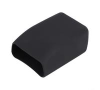 QuivyLivy Silicone Seat Belt Buckle Cover Anti Scratch Protective Case Safety Belt Clasp Guard Colourful Car Interior Trim Silica Gel Material Multi(black)