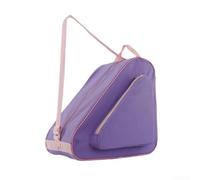 QuivyLivy Single-Shoulder Ice Skating Bag with Side Accessory Pocket | Independent side pocket for laces wax tools, quick for access storage, organised small accessory management