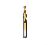 QuivyLivy Step Drill Bit HSS -M35 Material 180 Degree Spiral Flute for Countersink and Chamfer Multi Size Metal Drilling Gold Coated DIY Tool Kit Essential(6)