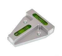 QuivyLivy T-Shaped Mini- Level Magnetic Aluminium Spirit- Precision | Precision Bubble Level Gauge, Small Level For RV Counters, Handheld Accuracy Tool For Furniture, Strong Magnet Level