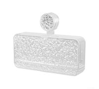 QuivyLivy Two Tier Suction Cup Soap Dish with Drainage Hole, Wall Mounted No Drill Bathroom Soap Storage Organizer, Vacuum Adhesion Soap Holder with Soap Tray(Small)