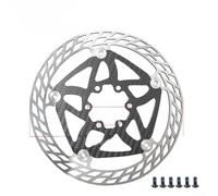 QuivyLivy Ultra-Light 74g Carbon Brake Disc 140mm for Road Bike | Carbon fiber composite, stainless steel core, 140mm size, ultra-light design, road cycling optimized(160mm/)