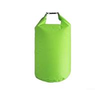 QuivyLivy Waterproof Dry Bag for Kayaking Camping Hiking Fishing, 210T Polyester Storage Sack with Solid Buckle and Roll Seal, Multi-Size Outdoor(Shiny Green 5L)