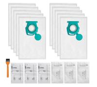 Quixenta Vacuum Cleaner Bags Compatible with Miele Guard L1 S1 10 Pack | Replacement dust bags with filters for Guard L1 S1 vacuum cleaners, easy fitting design for home cleaning and maintenance