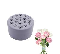 Quixotical Spiral Ikebana Stem Holder, Reusable Silica Flower Arrangement Holder, DIY Bouquet Twister for Vases and Floral Displays (L)