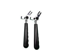 Quixpszto 2Pcs Stainless Steel Replacement Handles Compatible For Vevor Soft Serve Ice Cream Machines - Durable Shack Accessory, Ergonomic Design, Easy Installation Spare Parts
