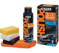 QUIXX Polish 3in1 Set 500ml Auto-Politur Car Care for Patent Metal Headlight