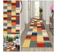 QUIYAEZY Carpet Runner for Hallways, Kitchen Rug, Narrow Rugs, Long Hall Runner Rug, Absorbent, Non Slip, Low Pile, Polyester 8mm, Runners Rug for Entryway, Hallway, Living Room, Laundry 40 x 60 cm