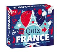Quiz Board Game What You Know About France Family Educational Game Board Games for Children and Adults | Quiz France | 52 Cards | From 7 Years Old