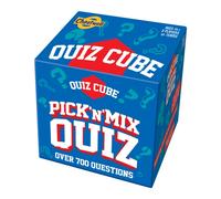 Cheatwell Games Quiz Cube Pick n Mix Quiz | Trivia Game With 744 Questions Covering 10 Different Subjects, Blue