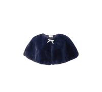 Quiz Women's Navy Bow Detail Faux Fur Wrap Quiz Navy One Size