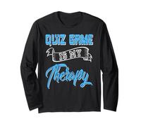 Quiz Puzzle Relief Humor Mental Escape Fun Quote Long Sleeve T-Shirt