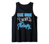 Quiz Puzzle Relief Humor Mental Escape Fun Quote Tank Top