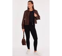 Quiz Women's Black Button Front Leggings | Size: 12 Quiz Black 12