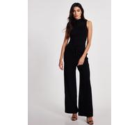 Quiz Women's Black Knit Beaded Trousers | Size: Large Quiz Black L