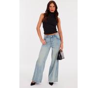 Quiz Women's Blue Wide Leg Jeans | Size: 12 Quiz Blue 12